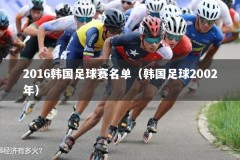 2016韩国足球赛名单（韩国足球2002年）