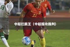 中超拦截王（中超围攻裁判）