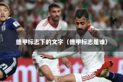 德甲标志下的文字（德甲标志是谁）
