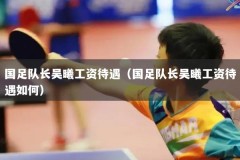 国足队长吴曦工资待遇（国足队长吴曦工资待遇如何）